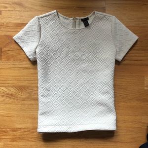 White forever 21 top